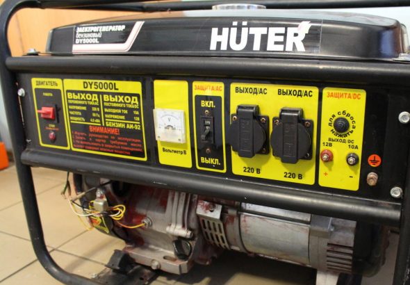 Генератор бензиновый Huter DY5000L